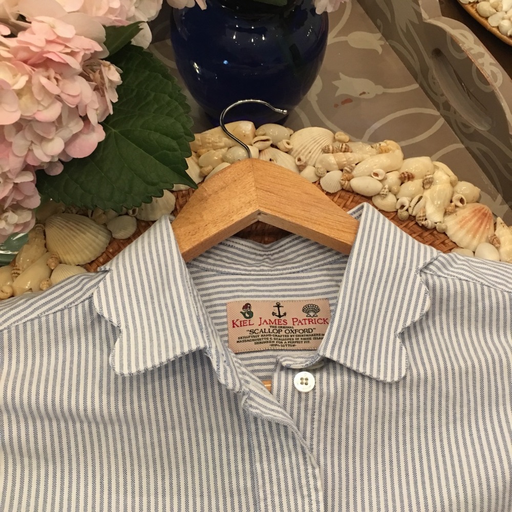 KJP Scallop Oxford Shirt XL